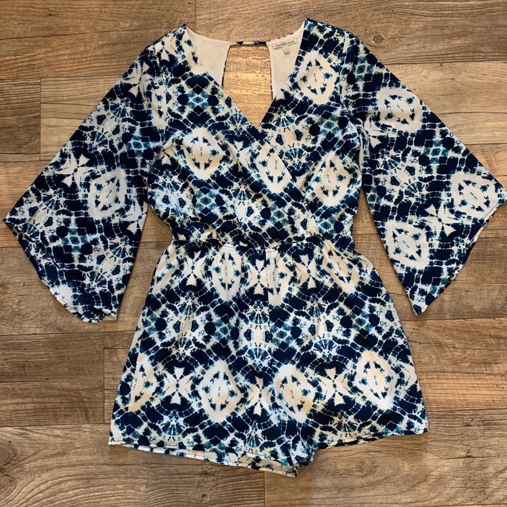 Charlotte Russe Tie Dye Romper